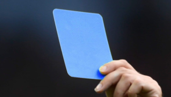 cartellino blu