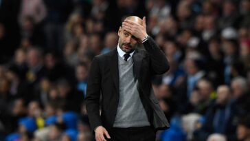 Pep Guardiona Premier League