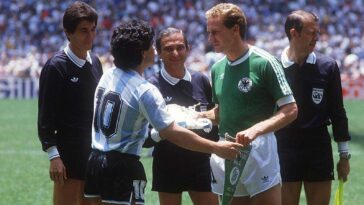 Maradona e Rummenigge