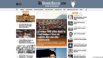 Eroi del calcio Sito Web