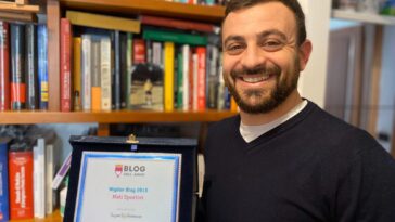 Nati Sportivi premiato come blog sportivo dell'anno