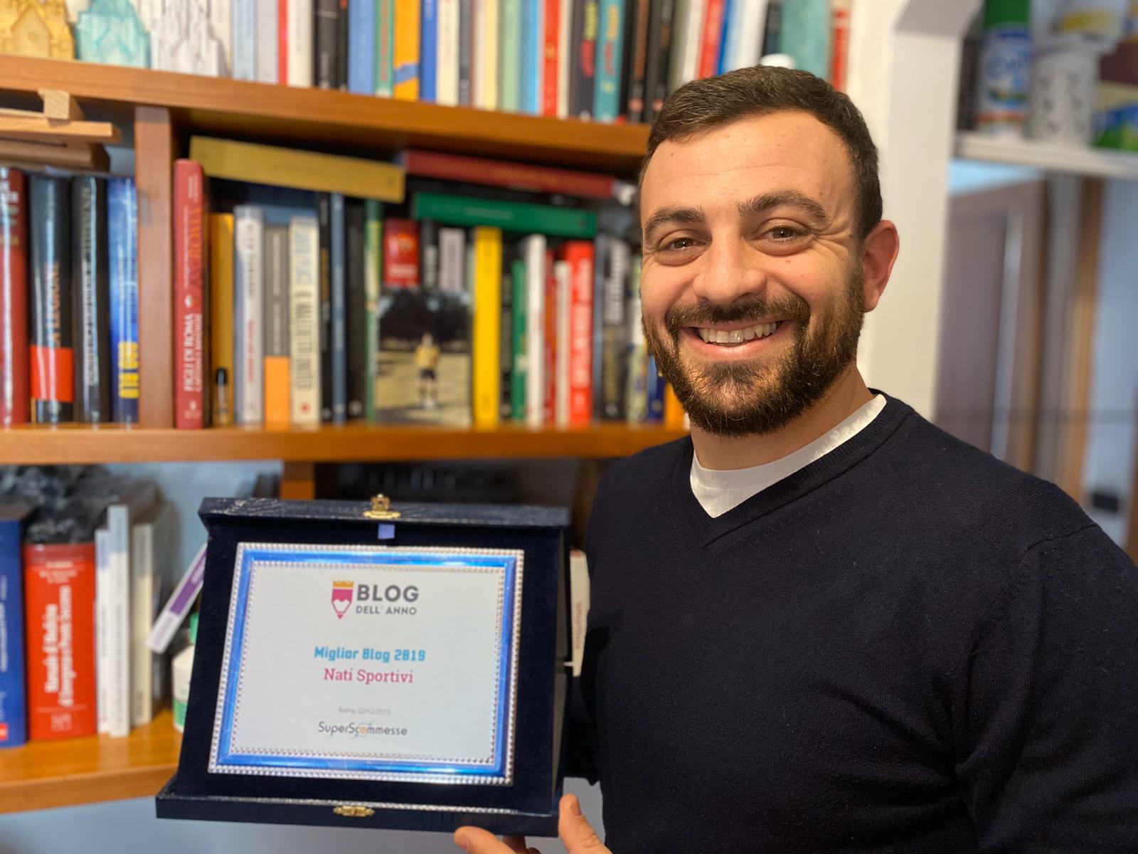 Nati Sportivi premiato come blog sportivo dell'anno