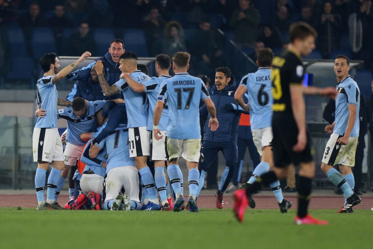 Lazio Inter 2020 esultanza inzaghi