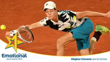 emotional sport awards jannik sinner