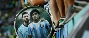 maradona messi