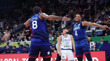 Italia USA basket 2023