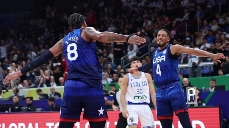 Italia USA basket 2023