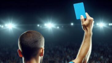 cartellino blu calcio