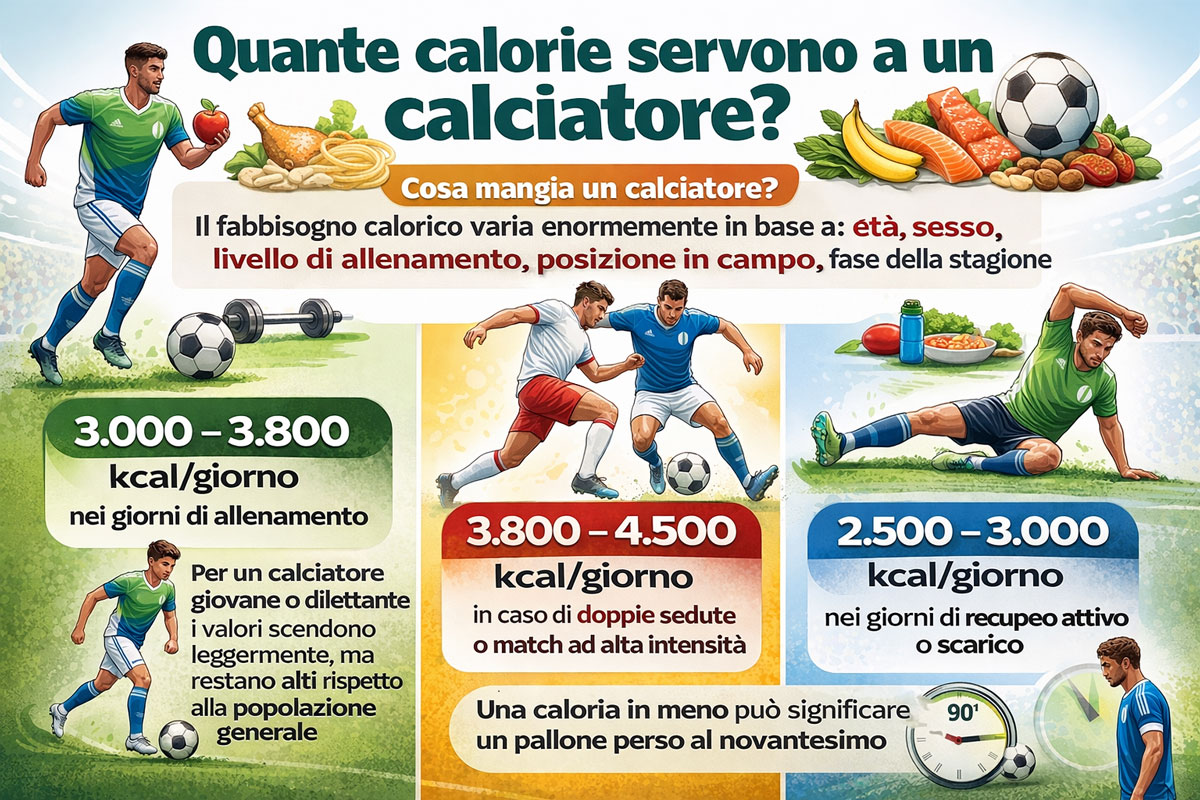 Dieta per i calciatori