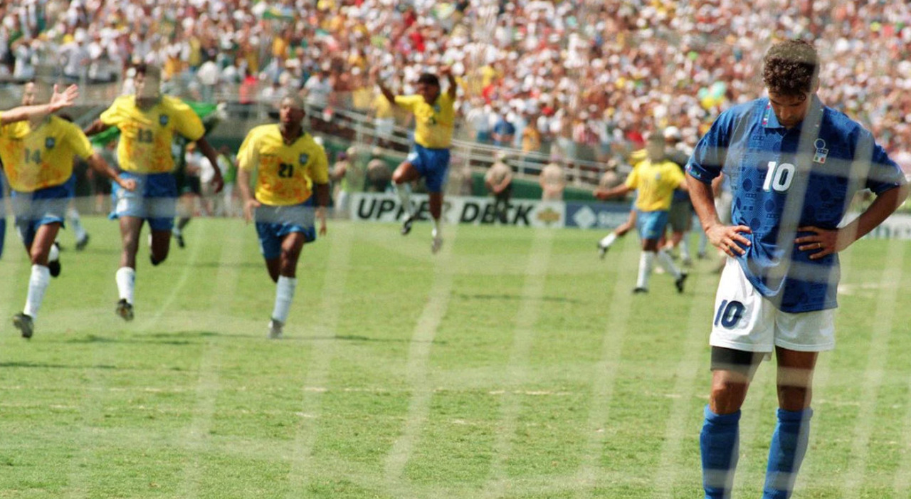 roberto baggio rigore pasadena