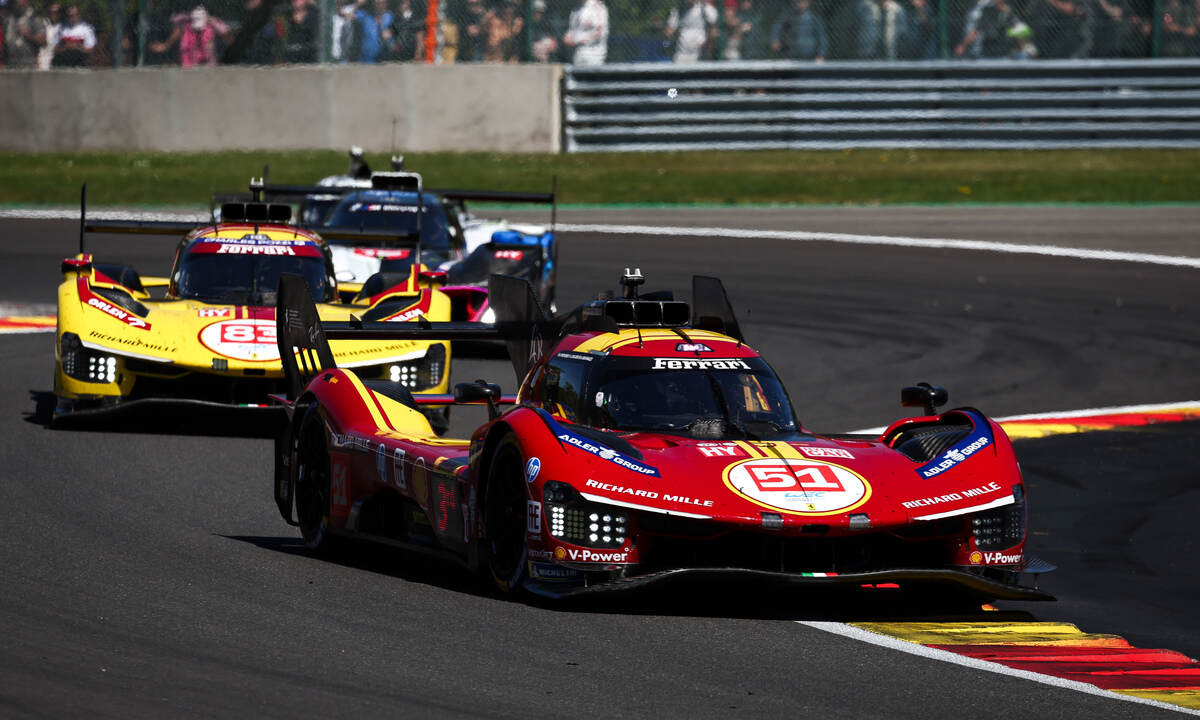 World Endurance Championship WEC 6 Hours of Spa